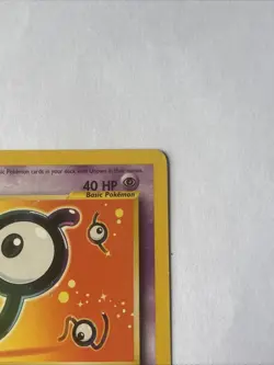 Unown J 38/53 Black Star Promo Rare Pokemon Card Unknown 2001 Vintage HP - Image 4