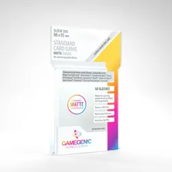 2020 GAMEGENIC Matte Board Games Sleeves Standard Card Game (66Mm X 91Mm) (50) - Image 1