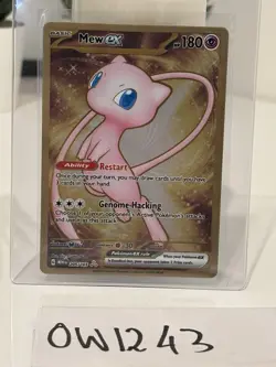 Pokemon TCG - Mew Ex - Gold Metal - 205/165 - Pokemon 151 UPC Promo NM/M - Image 4