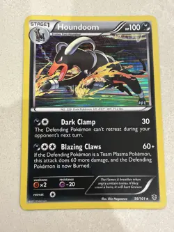 Houndoom - 56/101 - Holo Rare - Plasma Blast - Pokemon Card NM - Image 1