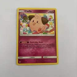 Pokemon Card Cleffa Unbroken Bonds Uncommon 131/214 Near Mint - Image 1