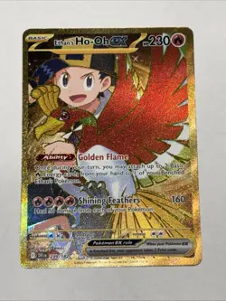Ethan's Ho-Oh Ex 239/182 Hyper Rare Destined Rivals Pokemon Holo Near Mint NM - Image 1