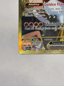 Ethan's Ho-Oh Ex 239/182 Hyper Rare Destined Rivals Pokemon Holo Near Mint NM - Image 5
