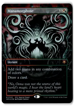 Manamorphose (Foil, Borderless)- NM - SPG ECL Special Guests # 142 - MTG Magic - Image 1