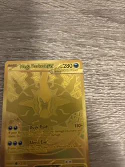 Mega Darkrai EX 120/084 Hyper Rare Gold Full Art Holo Pokemon TCG English 2026 - Image 4