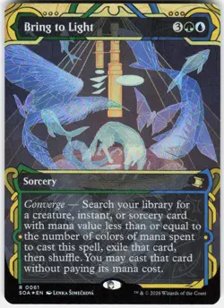 Bring to Light Foil 61 Secrets of Strixhaven Magic the Gathering - Image 1
