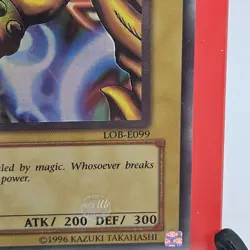 Yu-Gi-Oh Right Arm of the Forbidden One LOB Original Print Mint Pack Fresh - Image 2