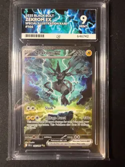 Pokemon TCG Zekrom ex 166/086 Special Illustration Rare - Black Bolt - ACE 9 - Image 4