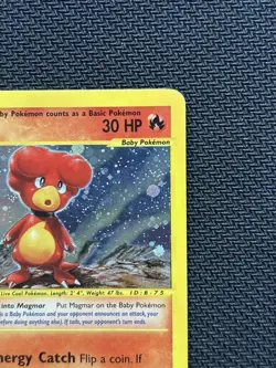 Magby 17/165 Pokemon Card Expedition E Reader Holo LP-/MP+ - SEE PHOTOS - Image 3