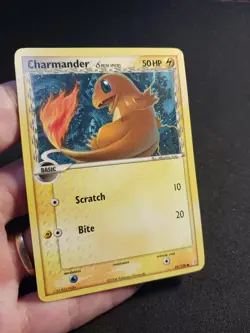Charmander 49/100 Crystal Guardians (Delta Species) Non Holo Pokemon Card NM - Image 4