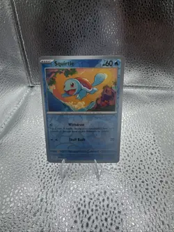 Squirtle - 007/165 - Pokemon 151 Reverse Cosmos Holo Rare Card NM - Image 1
