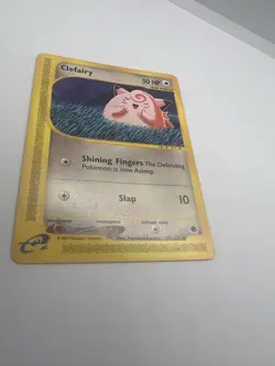Clefairy 101/165 Expedition Base Set Pokemon Card 2002 Non-Holo E-reader - Image 4