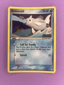 Pokemon Card - Remoraid Unseen Forces 71/115 Common Reverse Holo Stamped LP - Image 1