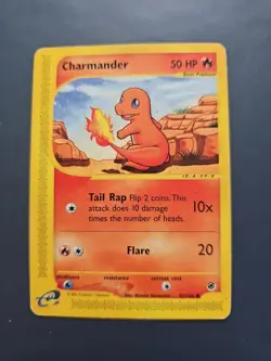 Pokemon TCG Charmander Expedition Base Set, Card 97/165, Regular Common - Image 1