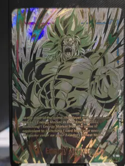 Broly E-103 Energy Marker Card Dragon Ball Fusion World Championship 2025 Finals - Image 1