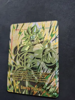 Broly E-103 Energy Marker Card Dragon Ball Fusion World Championship 2025 Finals - Image 1