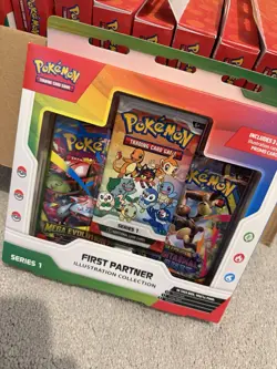 Pokemon First Partner Series 1 Illustration Collection Box X10 New Sealed - Image 2