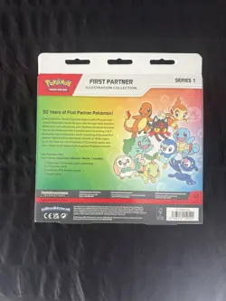Pokemon First Partner Illustration Collection Series 1 Pack Box New Sealed - Image 2