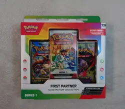 Pokemon First Partner Illustration Collection Series 1 Box Set brand new🔥 💦 🌿 - Image 1
