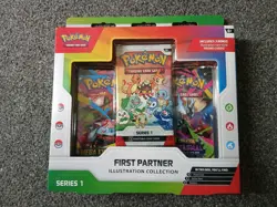 Pokemon First Partner Illustration Collection Series 1 Pokemon boxed set box - Image 1