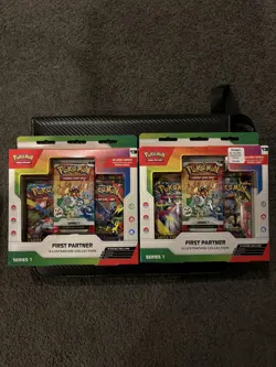 Pokemon TCG: First Partner Illustration Collection Box - Series 1 - x2 Bundle - Image 1