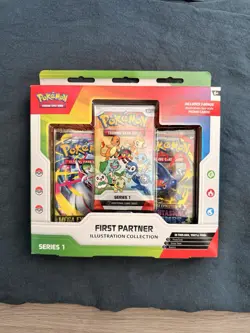 Pokemon First Partner Illustration Collection Series 1 Box Promo Sealed - Image 1