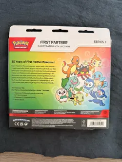Pokemon First Partner Illustration Collection Series 1 Box Promo Sealed - Image 2