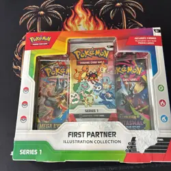 Pokemon First Partner Illustration Collection: Series 1 - Damaged box - Image 1