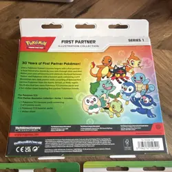 Pokemon TCG First Partner Illustration Collection Series 1 Promo Box (2021) x3 - Image 2