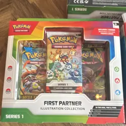 Pokemon TCG First Partner Illustration Collection Series 1 Promo Box (2021) x3 - Image 4