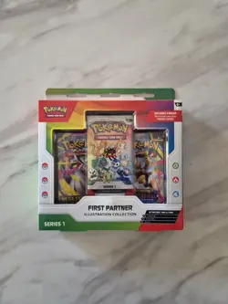 Pokemon First Partner Illustration Collection Series 1 Box 30th Anniversary - Image 1