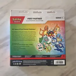 Pokemon First Partner Illustration Collection Series 1 Box 30th Anniversary - Image 2