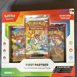 Pokemon Pokemon TCG First Partner Illustration Collection Series 1 Promo Box - Image 1