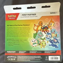 Pokemon Pokemon TCG First Partner Illustration Collection Series 1 Promo Box - Image 2