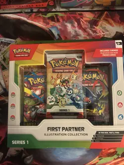 Pokemon TCG First Partner Illustration Collection: Series 1 Box x6 - Image 1