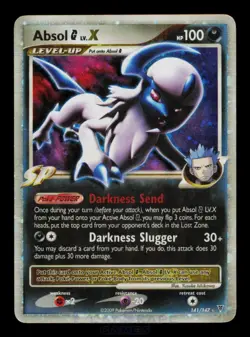 Pokemon Card Absol G LV.X 141/147 Supreme Victors Holo Foil Rare Vintage MP 2009 - Image 1