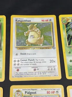 Vintage Holo Rare Pokemon Card Lot WOTC - Jungle, Base Set 2, Team Rocket -MP/HP - Image 3