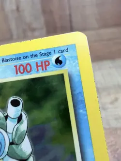 Vintage Pokemon Blastoise Base Set Holo Rare Card 2/102 1999 Vintage WOTC - MP - Image 5