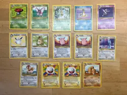 Pokemon Non Holo Rare Lot 15 Cards WOTC Base Jungle Fossil Lapras Dragonair - Image 1