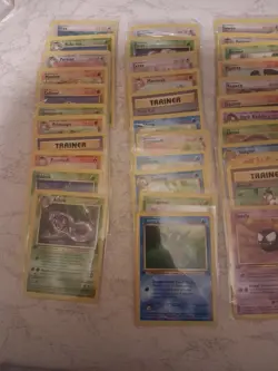 Vintage Pokemon Card Lot 100% 1st EDITION Mint WOTC 1999 Jungle Fossil Rocket - Image 1