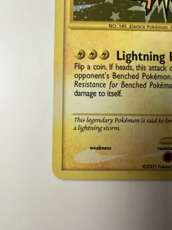Zapdos 150/147 Secret Rare Holo Supreme Victors LP NM Pokemon Card Vintage 2009 - Image 4