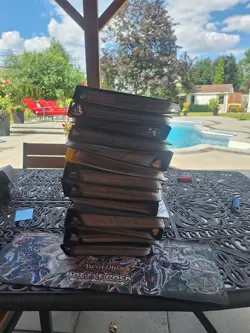 Huge Yu-Gi-Oh Collection Lot 13 Full Binders 1st Ed Holos Vintage UNSEARCHED - Image 1