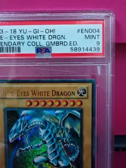 Yu-Gi-Oh!Blue-Eyes White Dragon Legendary Collection 1 PSA 9 MINT - Image 3