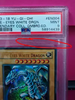 Yu-Gi-Oh!Blue-Eyes White Dragon Legendary Collection 1 PSA 9 MINT - Image 4