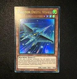 Yu-Gi-Oh! TCG Photon Delta Wing, RA05-EN026, Rarity Collection 5, Ultra Rare - Image 1
