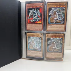 Yu-Gi-OH card Holographic Card Binder Collection 100+ YU-GI-OH TRADING CARD GAME - Image 2