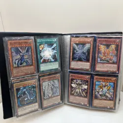 Yu-Gi-OH card Holographic Card Binder Collection 100+ YU-GI-OH TRADING CARD GAME - Image 3