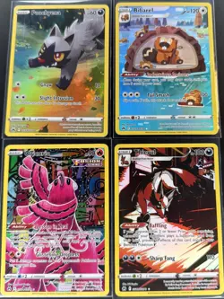 Crown Zenith Galarian Gallery Full Art Pokemon Card Lot (English) - Image 1