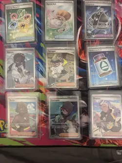 Pokemon TCG English Holo Full Art 18-Card Trainer Lot - Energy Recycler + More - Image 1