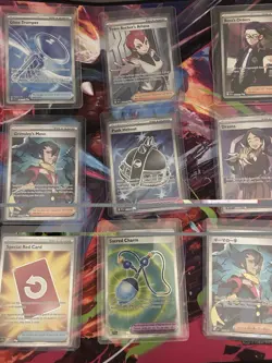 Pokemon TCG English Holo Full Art 18-Card Trainer Lot - Energy Recycler + More - Image 2